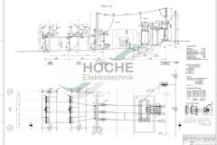 Primärkonstruktion | 110kV-Trafofeld